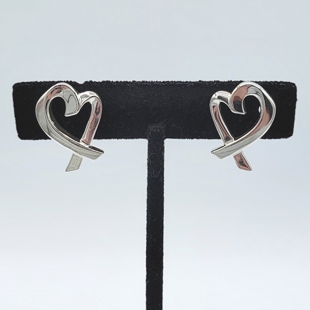 Tiffany & Co. Loving Heart Clip On Earrings Paloma Picasso